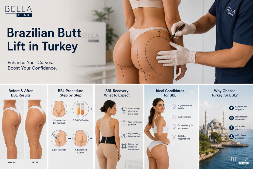 Brazilian Butt Lift in Turkey: Cost, Safety & Recovery