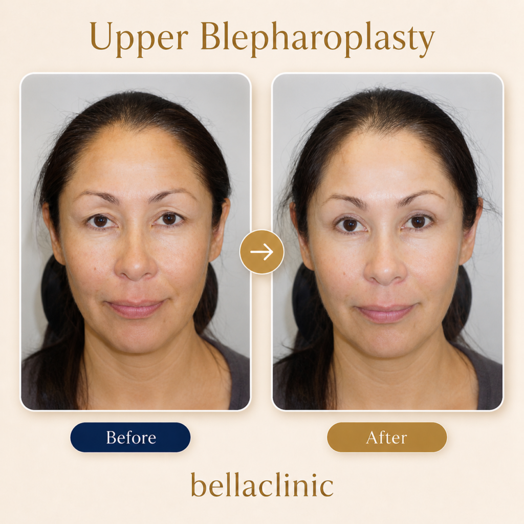 Upper Blepharoplasty  before and after result