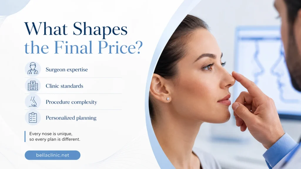 Average Cost of Rhinoplasty in Turkey: Prices and Results in 2026
