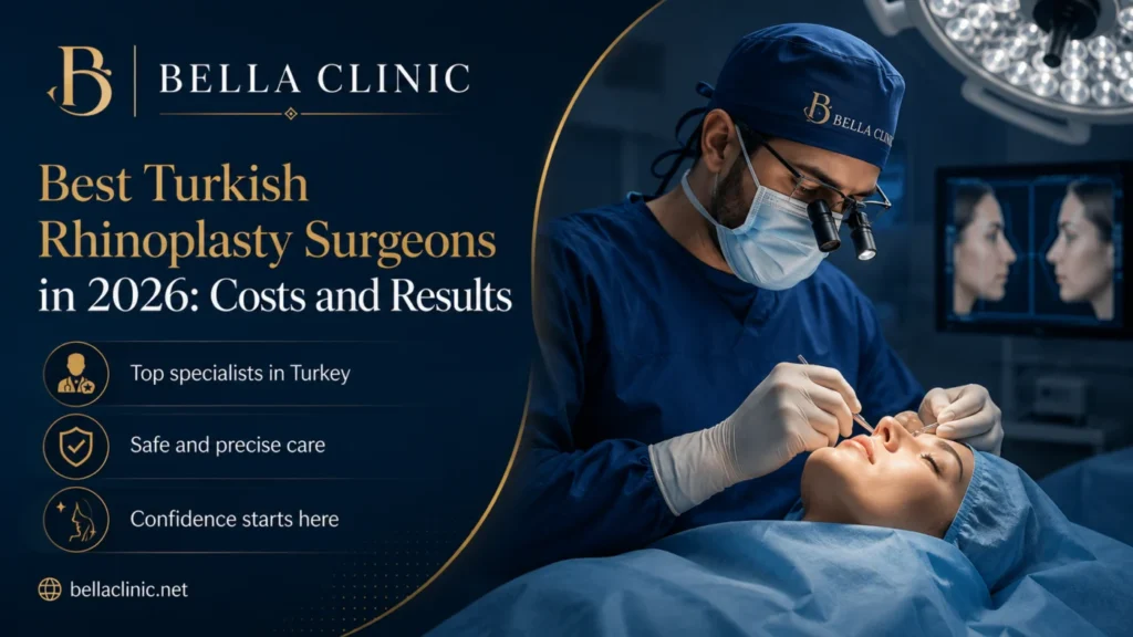 Best Turkish Rhinoplasty Surgeons in 2026: Costs and Results