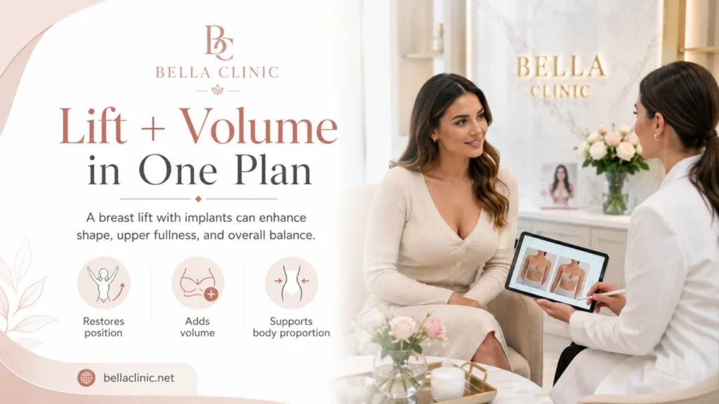 Breast Lift with Implants in Turkey: Best Costs and Results in 2026