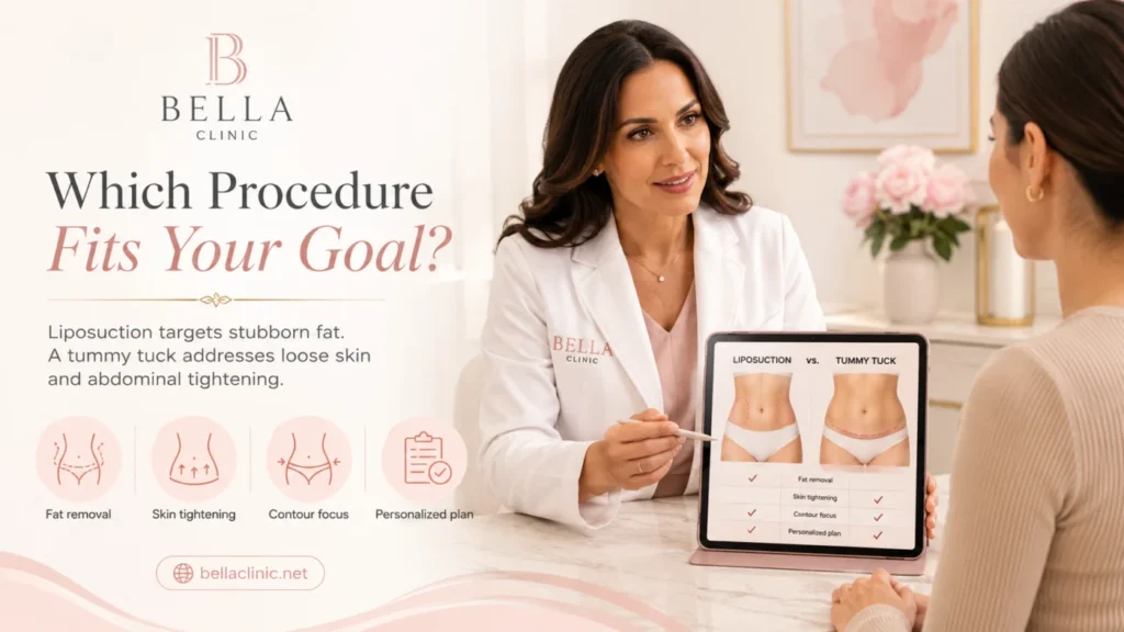 Liposuction vs Tummy Tuck in Turkey: Costs in 2026