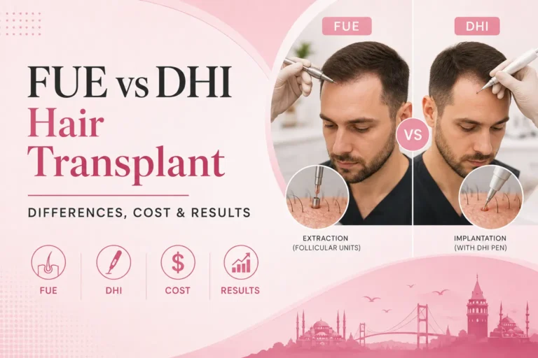 FUE vs DHI Hair Transplant: Differences, Cost & Results
